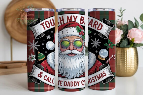 Bad Santa Christmas Tumbler Wrap Review for Handmade Businesses