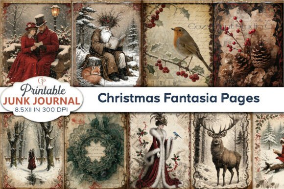 Christmas Fantasy Vintage Background Review: A Designer’s Perspective