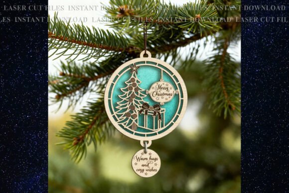 Christmas Tree Present Suncatcher Svg Review