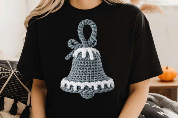 Crochet Yarn Bell PNG: A Versatile Illustration for Creative Sellers