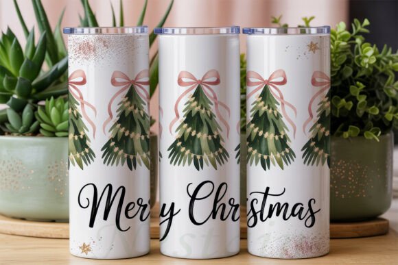 Elegant Pink Christmas Tree 20oz Tumbler Review