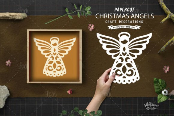 Simple Christmas Angel Cut File for Crafts: A Seller’s Review
